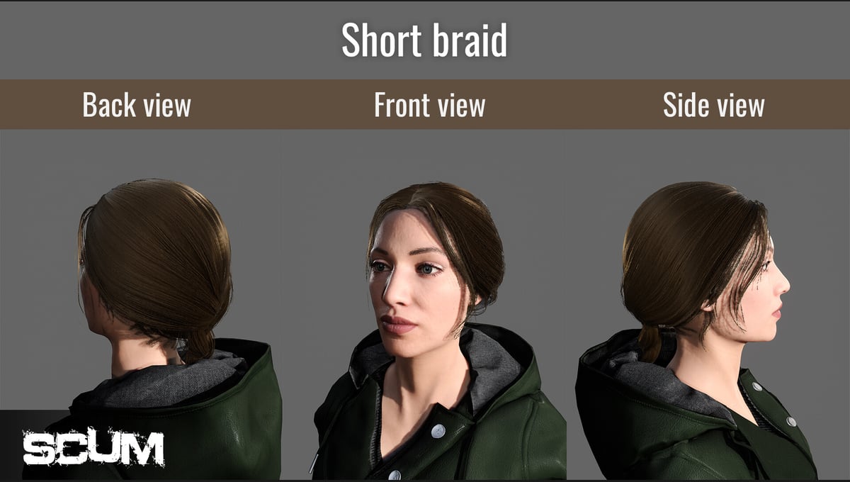 SCUM Female Hair Pack thumbnail 12
