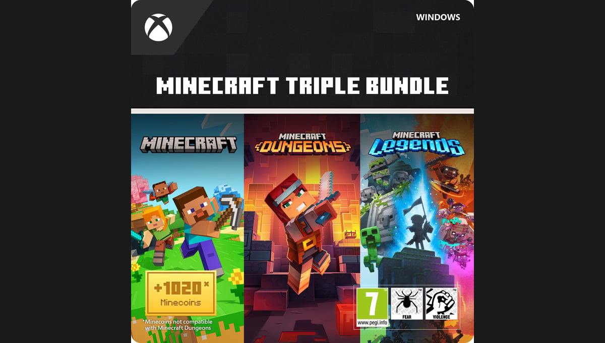 Minecraft Triple Bundle