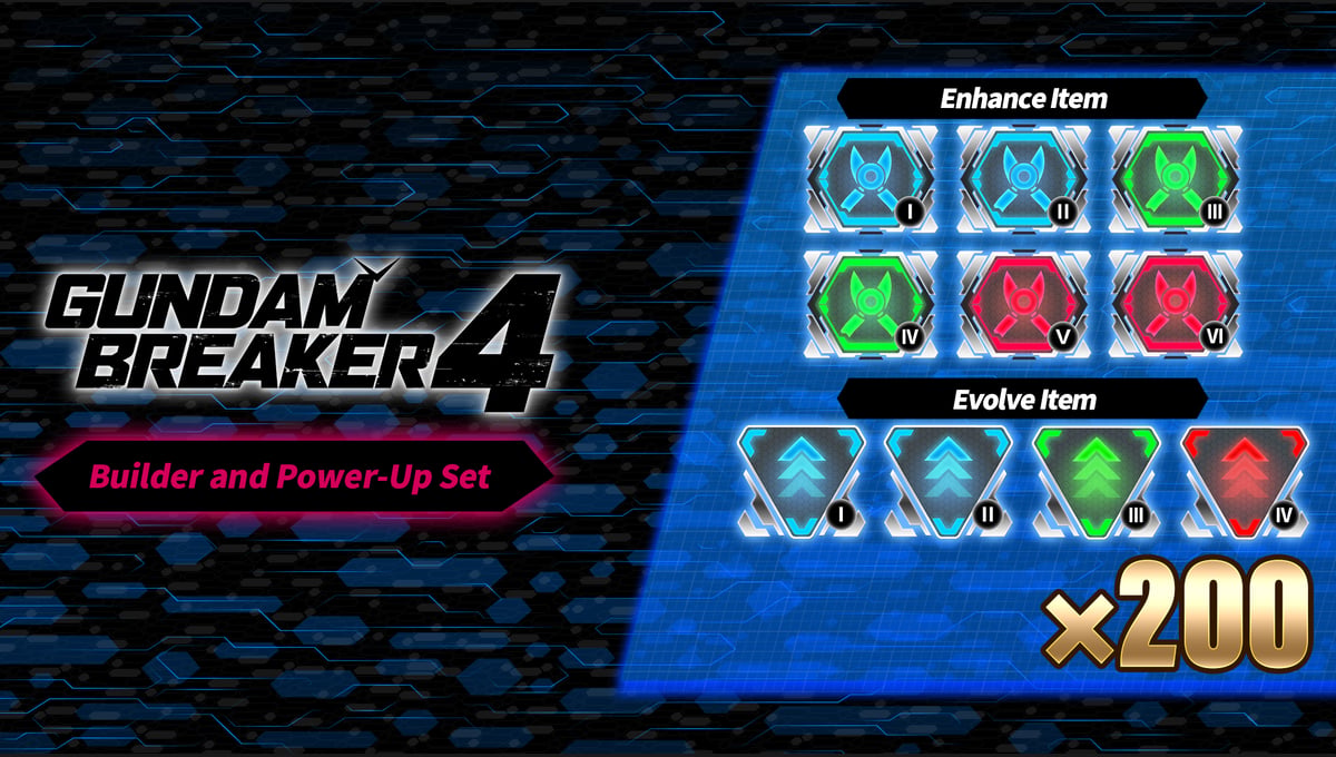 GUNDAM BREAKER 4 - Builder and Power-Up Set