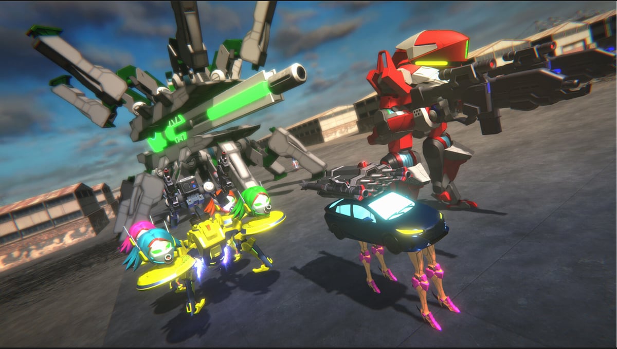 CUSTOM MECH WARS EARTH DEFENSE FORCE COLLAB EDITION thumbnail 10