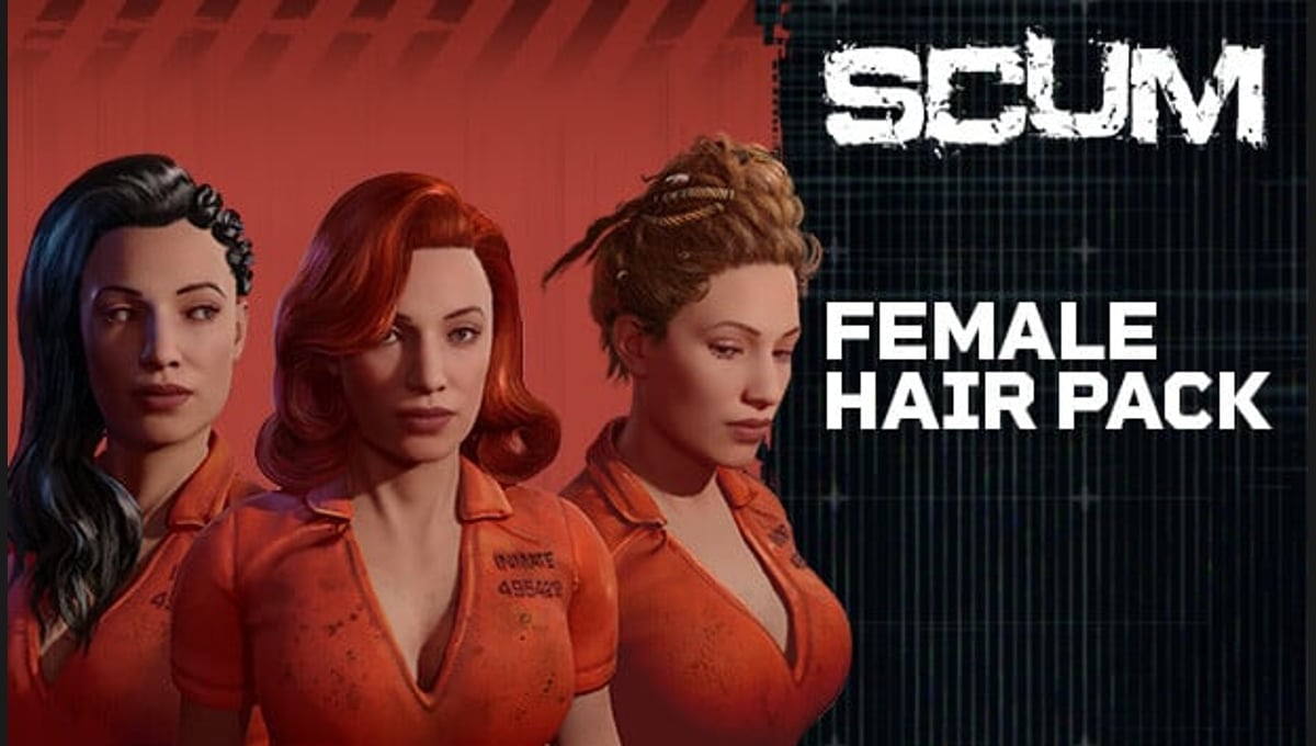 SCUM Female Hair Pack