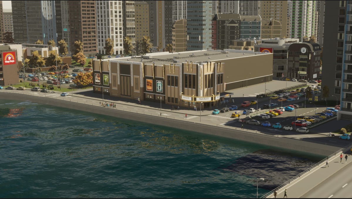 Cities: Skylines II - Creator Pack: Leisure Venues thumbnail 8