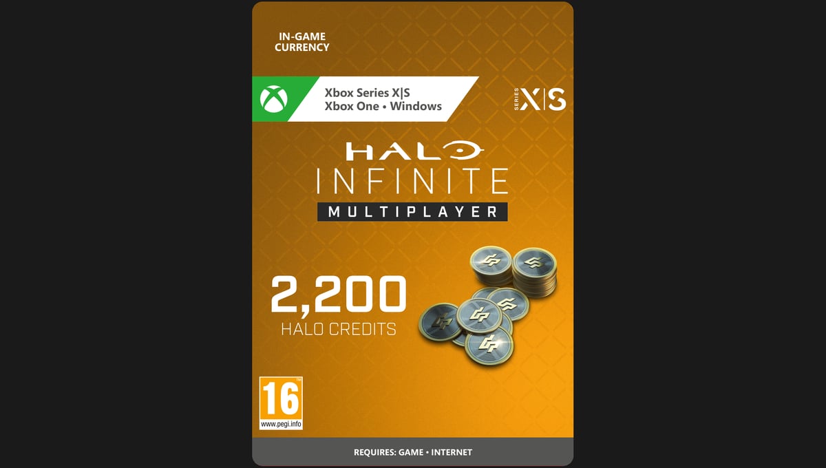 Halo Infinite: 2000 Halo Credits +200 Bonus