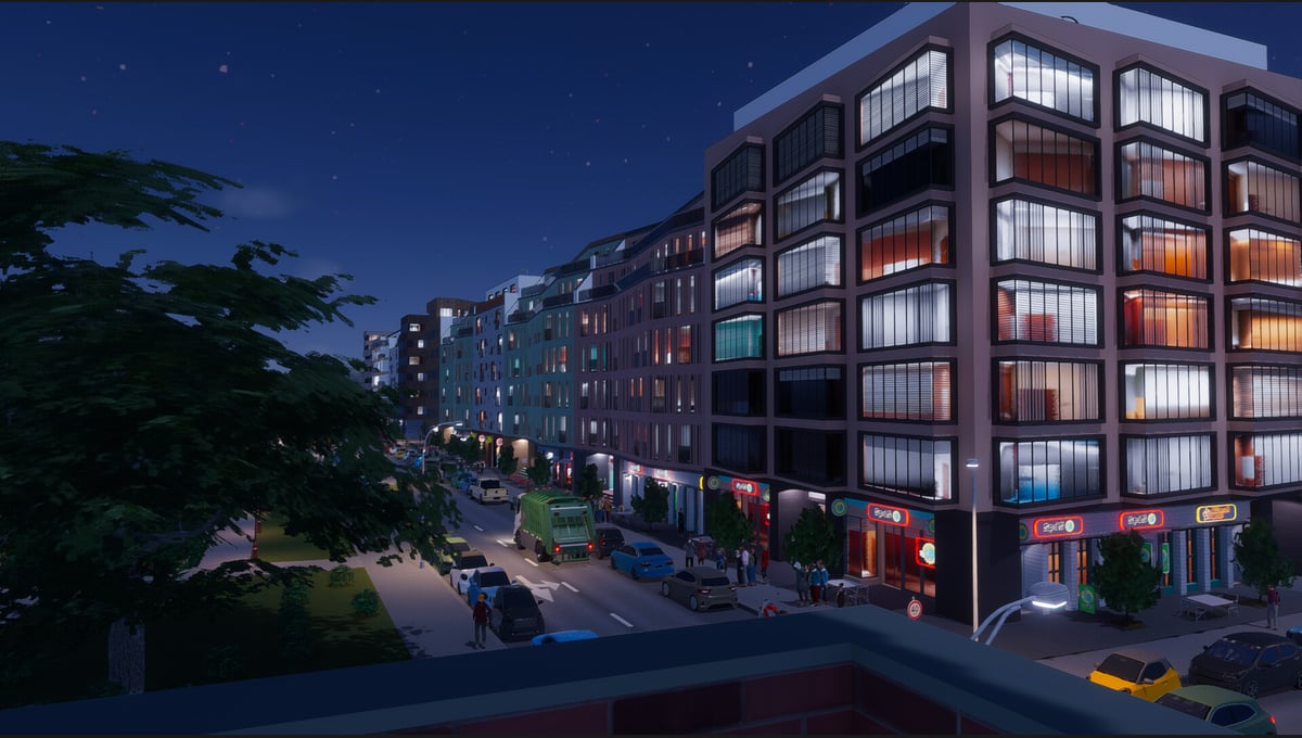 Cities: Skylines II - Creator Pack: Urban Promenades thumbnail 4