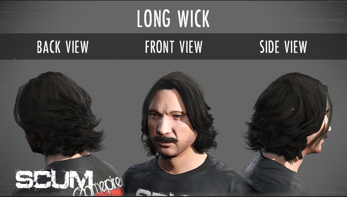 SCUM Male Hair Pack thumbnail 6