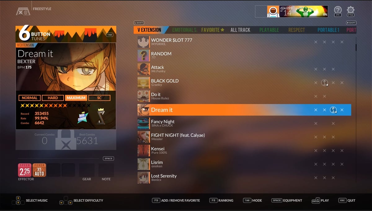 DJMAX RESPECT V - V Extension PACK