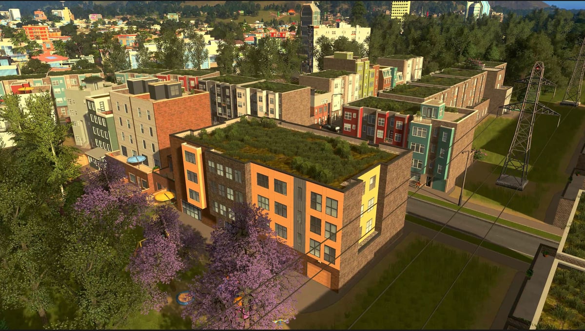 Cities: Skylines - Content Creator Pack: Emerging Downtown thumbnail 4