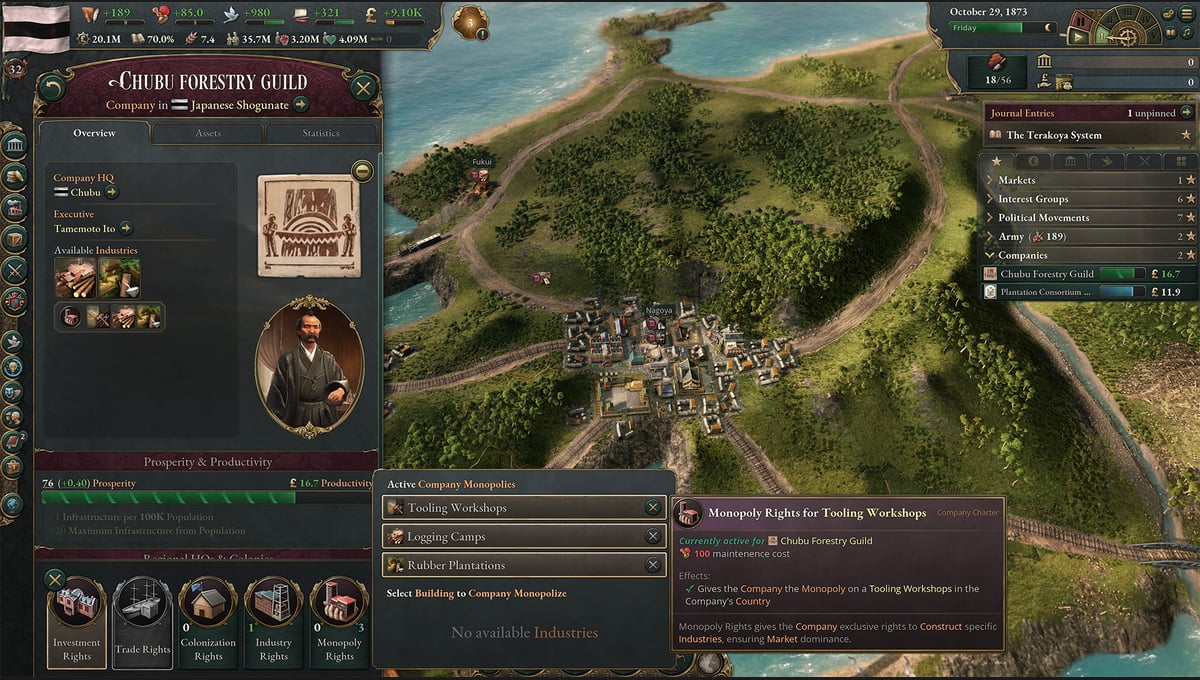 Victoria 3: Charters of Commerce thumbnail 6