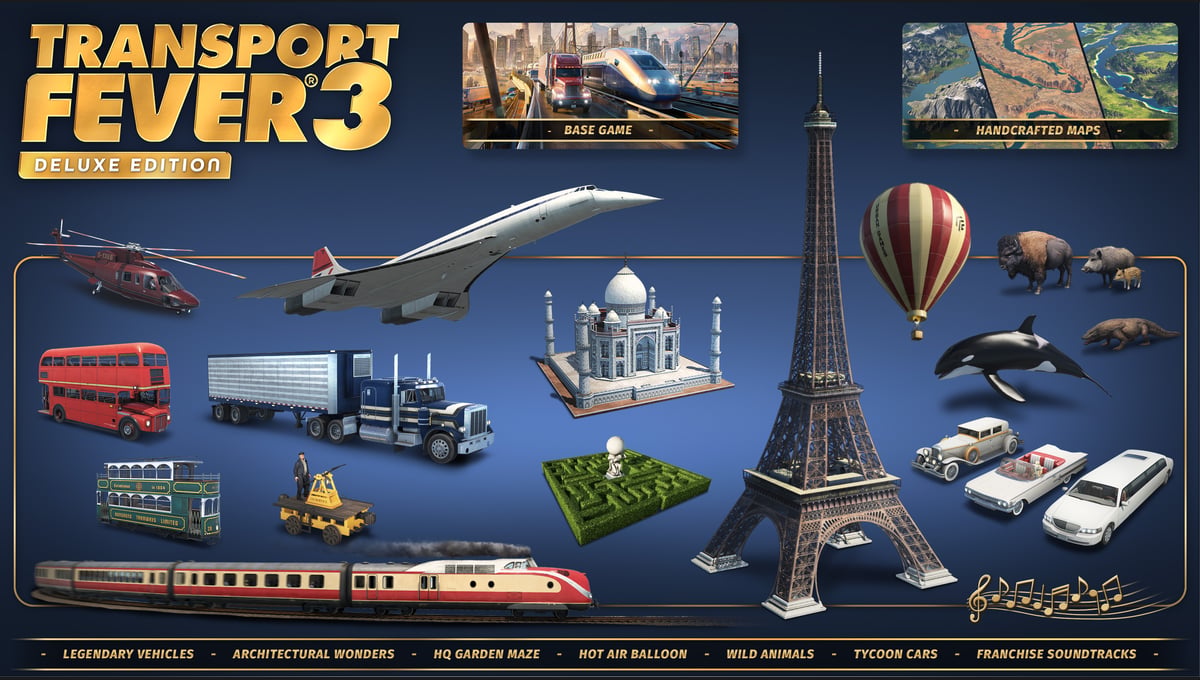 Transport Fever 3 - Deluxe Edition thumbnail 2