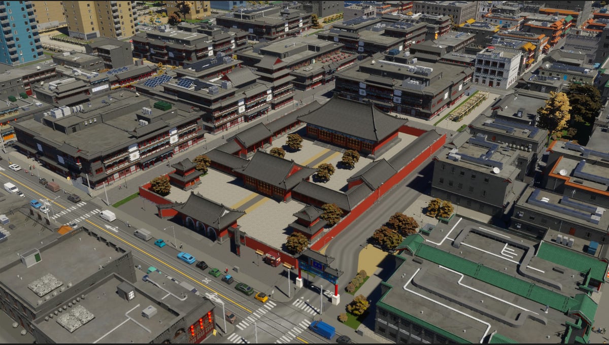 Cities: Skylines II - Creator Pack: Dragon Gate thumbnail 8