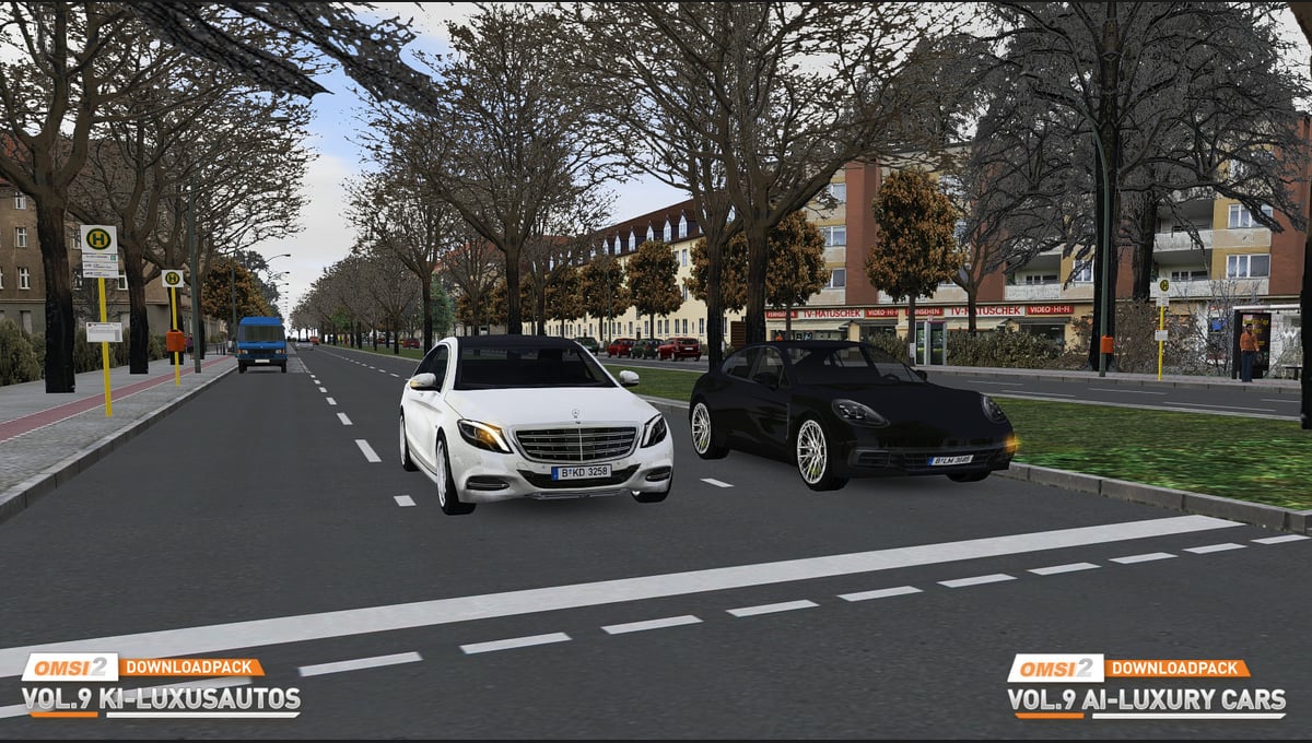 OMSI 2 Add-on Downloadpack Vol. 9 – KI-Luxusautos thumbnail 5
