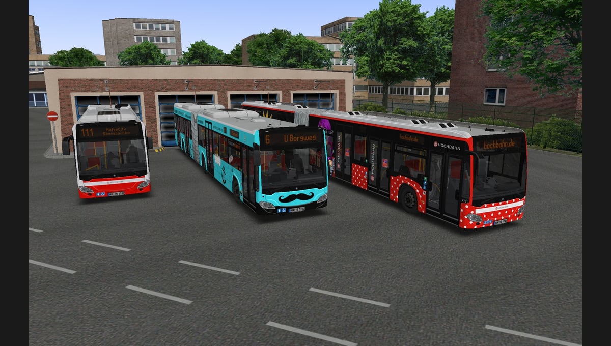 OMSI 2 Add-on Hamburger Buspaket thumbnail 5