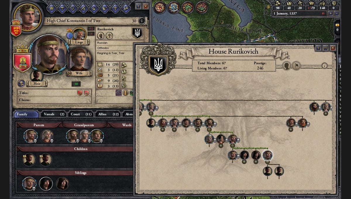Crusader Kings II: Dynasty Shield DLC thumbnail 6