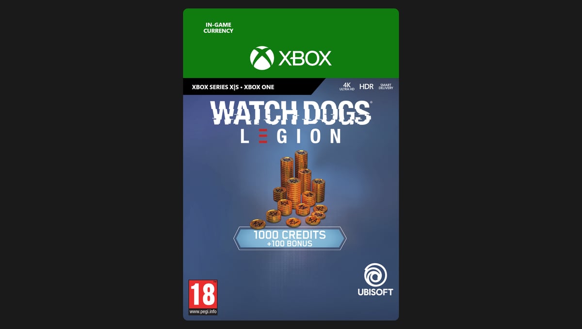 Watch Dogs®: Legion Credits Pack (1100 Credits)