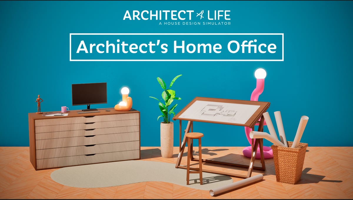 Architect Life: A House Design Simulator - Architect's Home Office thumbnail 3