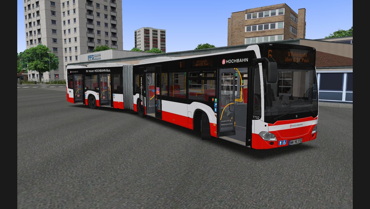 OMSI 2 Add-on Hamburger Buspaket thumbnail 3