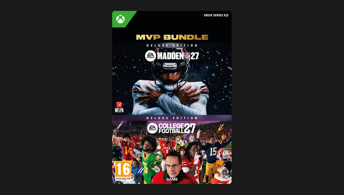 MVP BUNDLE: EA SPORTS™ MADDEN NFL 27 AND EA SPORTS™ COLLEGE FOOTBALL 27