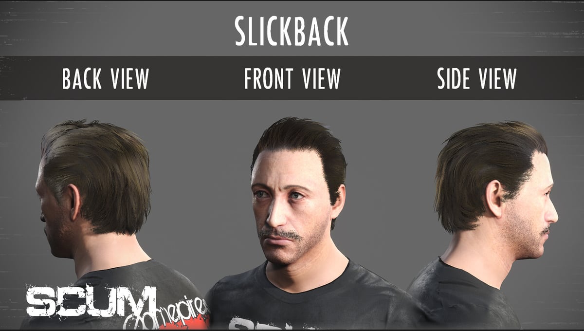 SCUM Male Hair Pack thumbnail 3