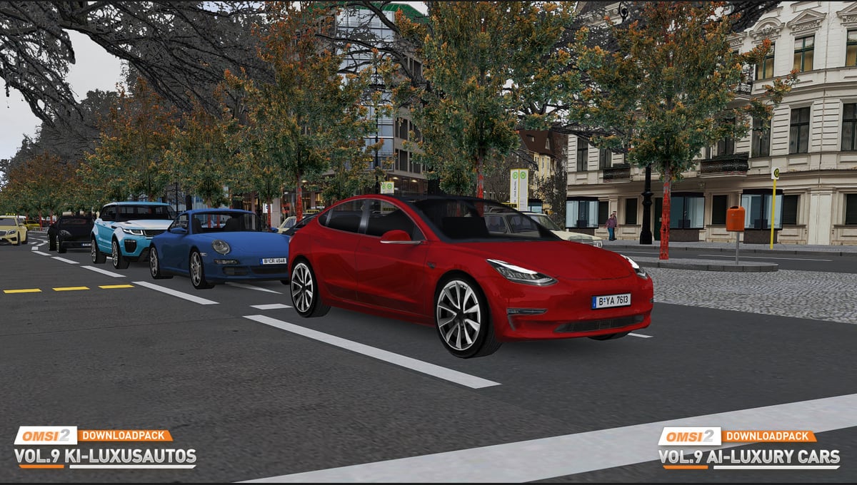OMSI 2 Add-on Downloadpack Vol. 9 – KI-Luxusautos thumbnail 2