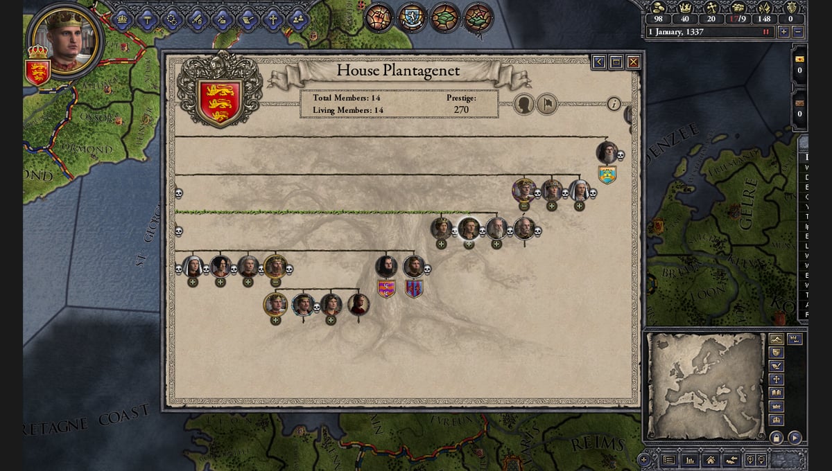 Crusader Kings II: Dynasty Shield DLC