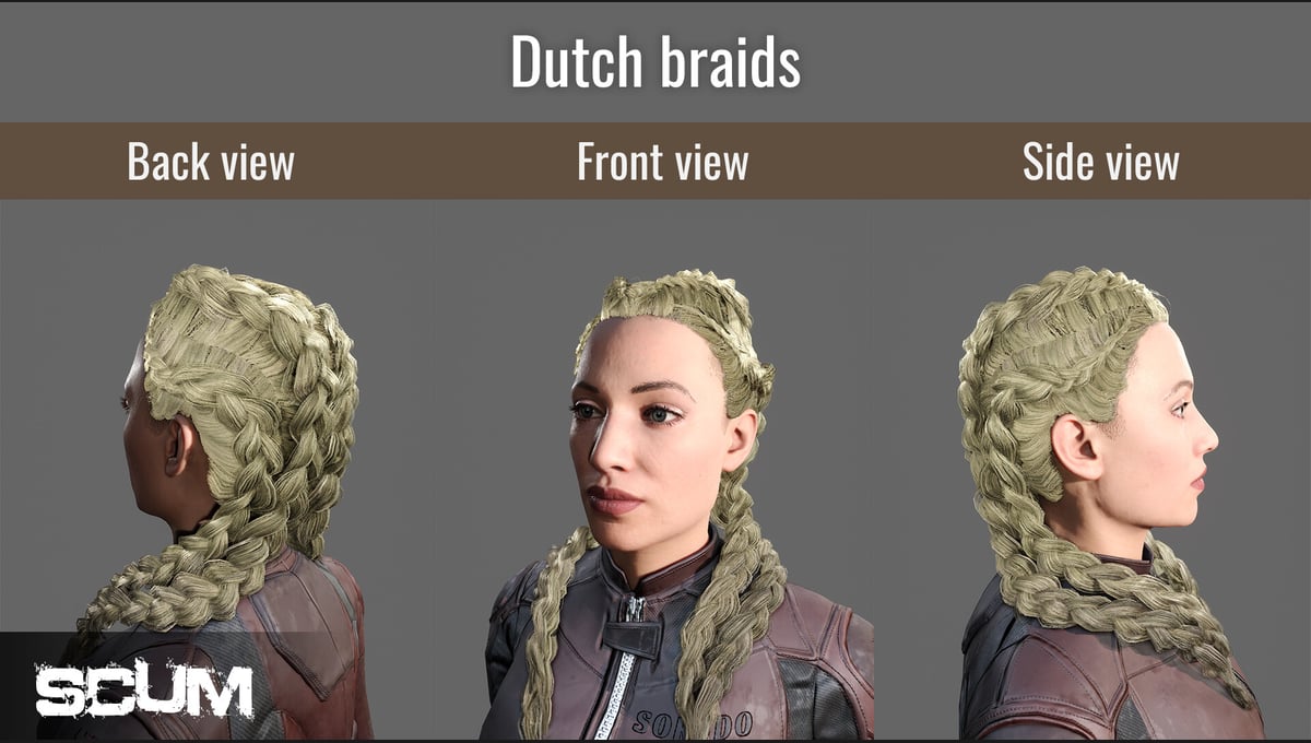SCUM Female Hair Pack thumbnail 4