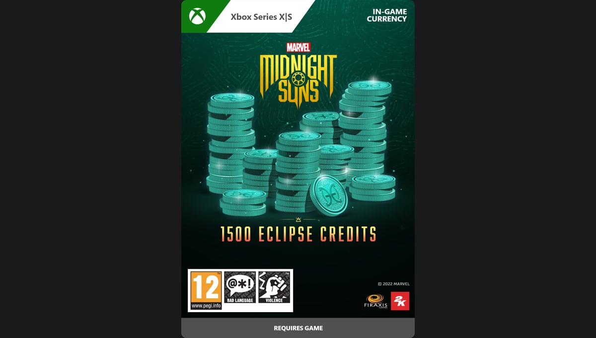 Marvel's Midnight Suns - 1,500 Eclipse Credits