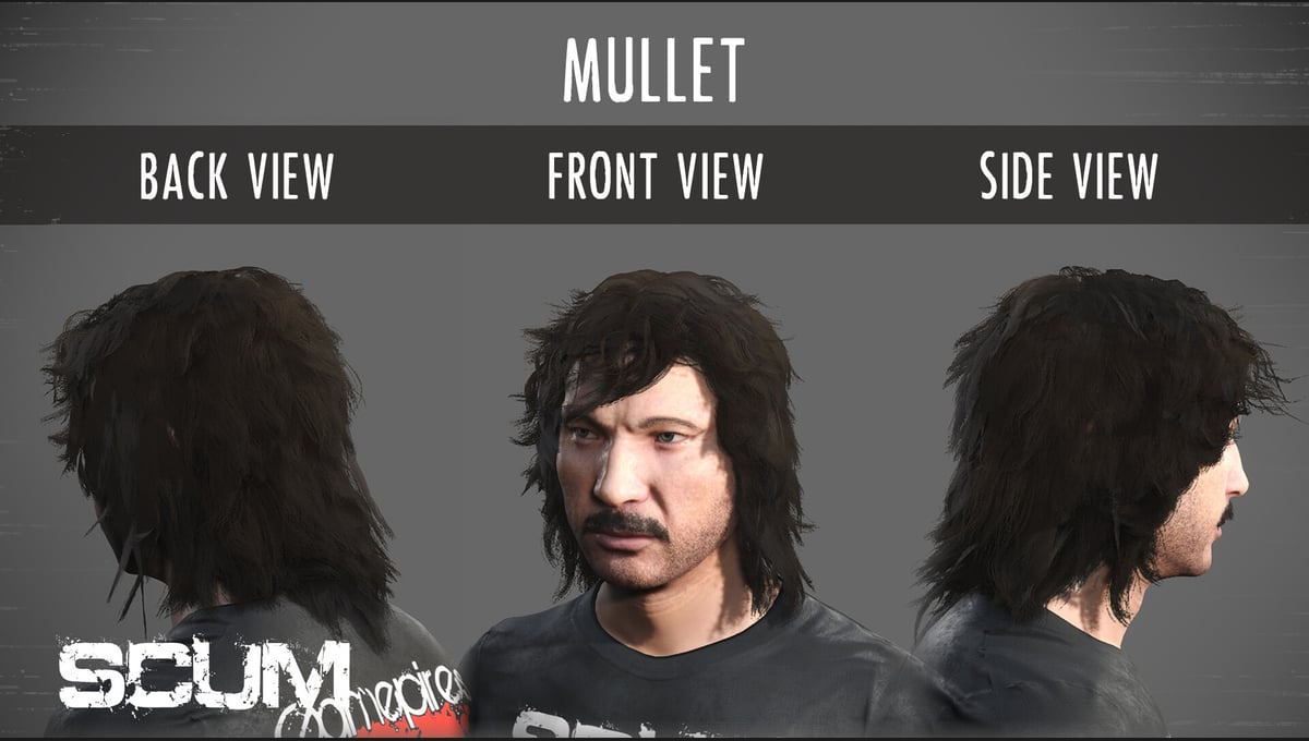 SCUM Male Hair Pack thumbnail 9