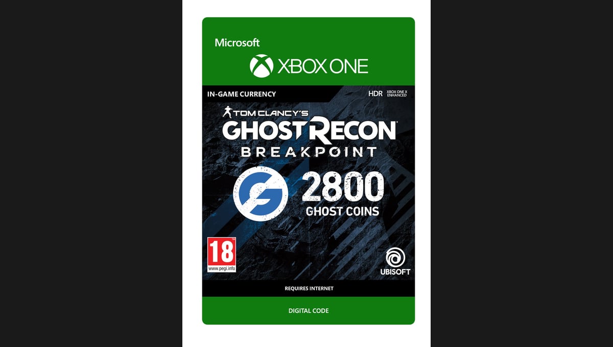 Ghost Recon Breakpoint: 2400 (+400 bonus) Ghost Coins