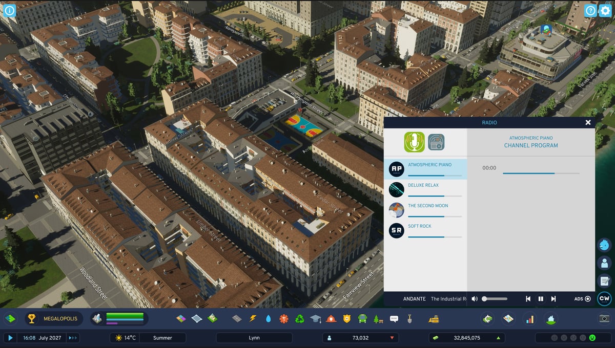 Cities: Skylines II - Creator Pack: Atmospheric Piano Channel