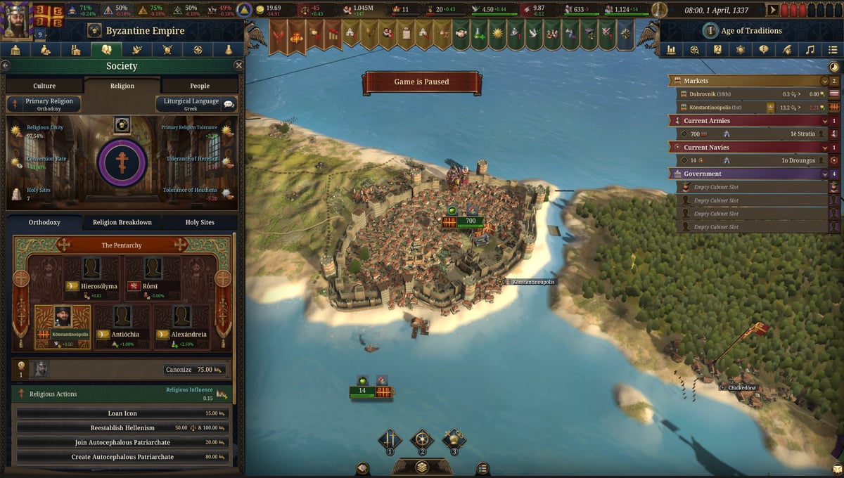 Europa Universalis V: Fate of the Phoenix