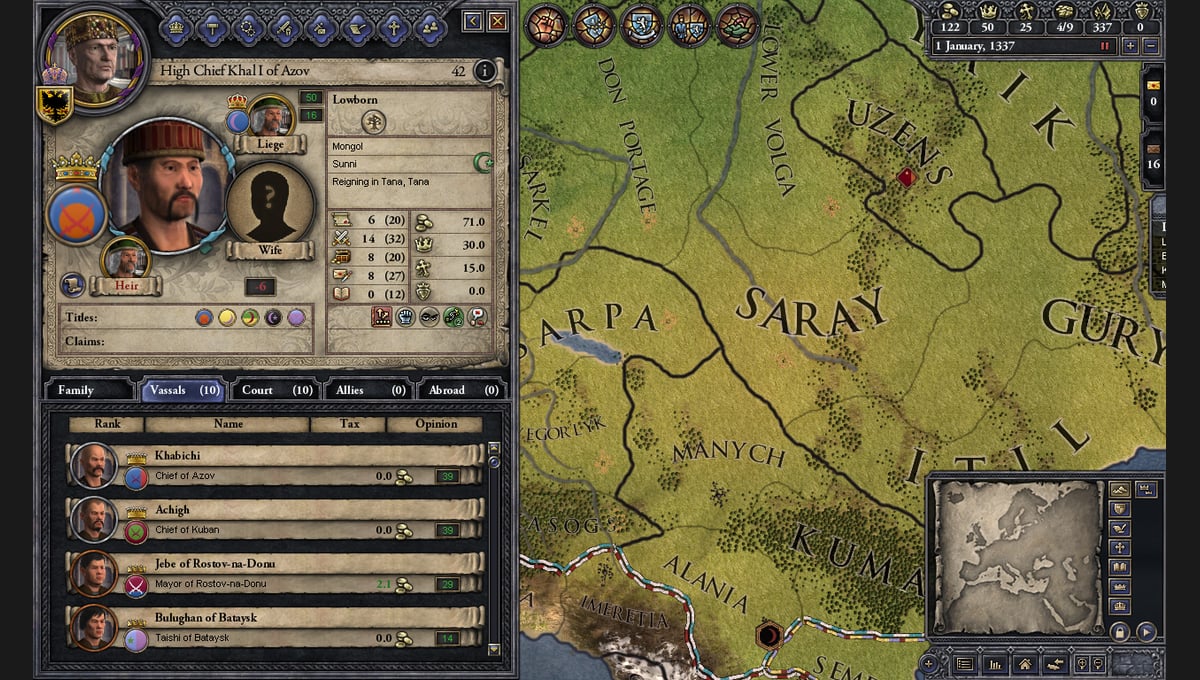 Crusader Kings II: Mongol Faces thumbnail 8
