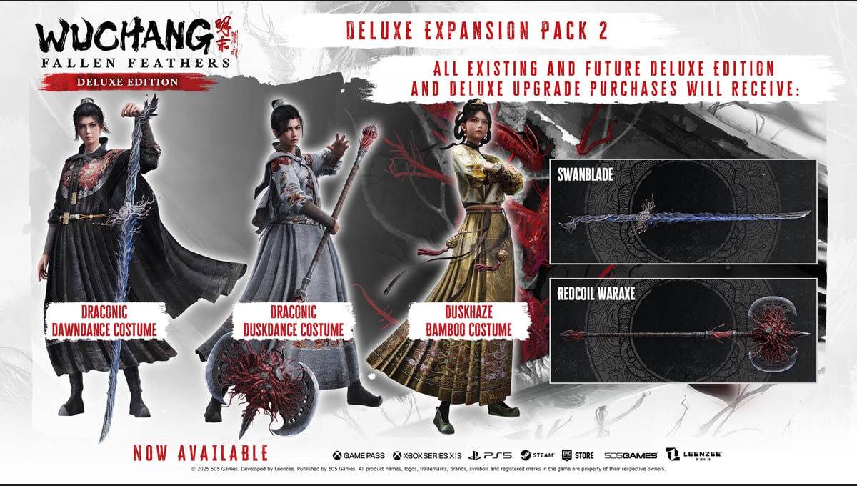 WUCHANG: Fallen Feathers Deluxe Upgrade Pack