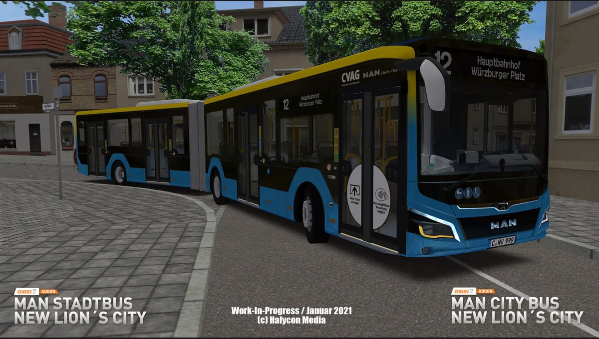 OMSI 2 Add-on MAN Stadtbus New Lion's City thumbnail 7