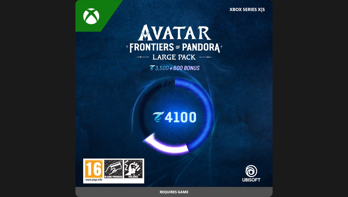 Avatar: Frontiers of Pandora Large Pack – 4,100 Tokens