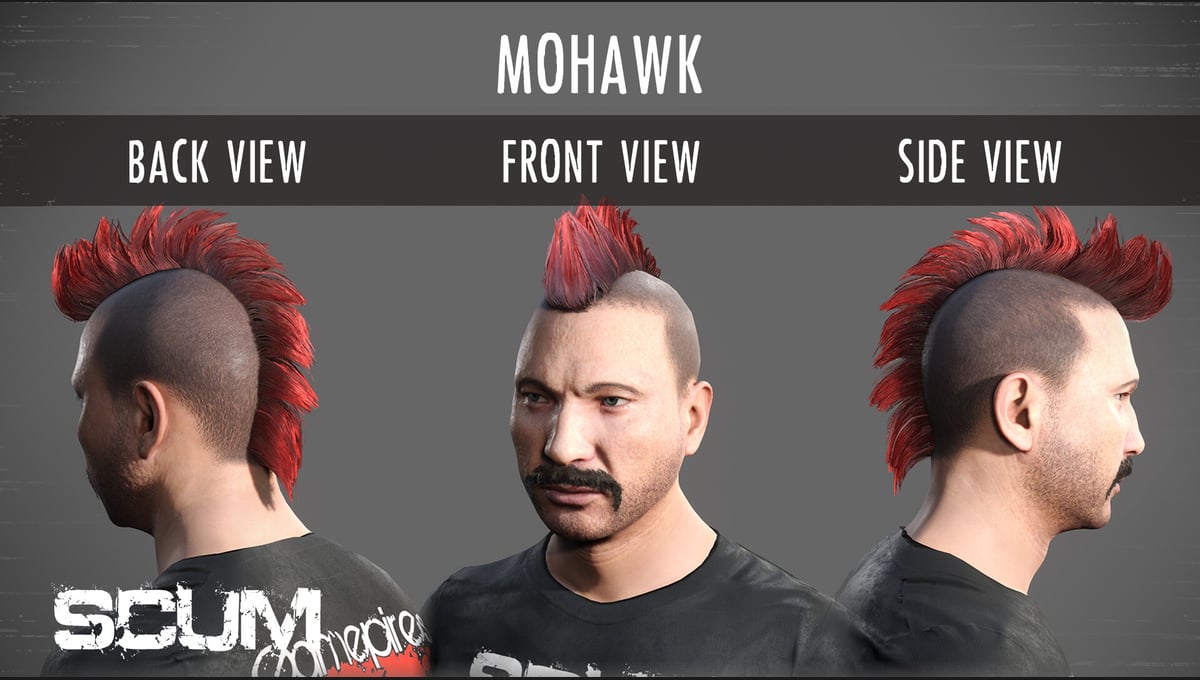 SCUM Male Hair Pack thumbnail 8