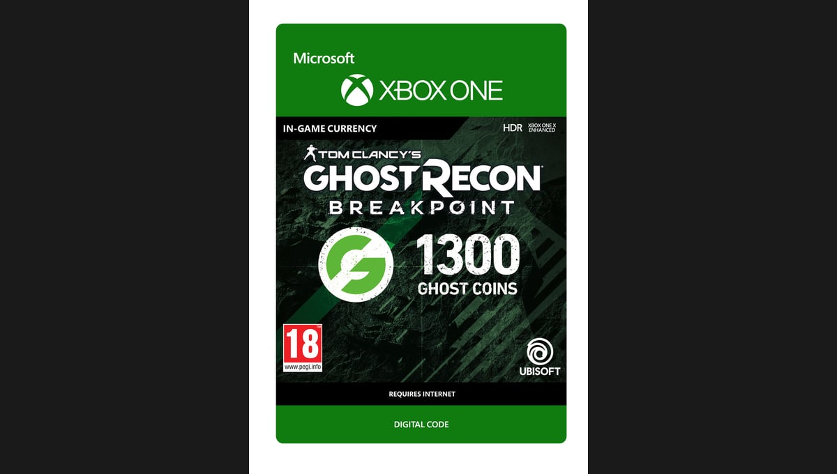 Ghost Recon Breakpoint: 1200 (+100 bonus) Ghost Coins