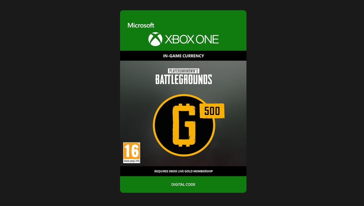 PLAYERUNKNOWN'S BATTLEGROUNDS 500 G-Coin