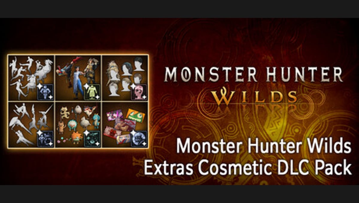 Monster Hunter Wilds Extras Cosmetic DLC Pack