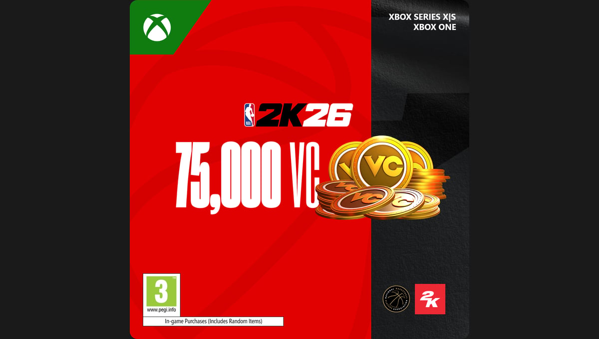 NBA 2K26 75,000 Virtual Currency Pack