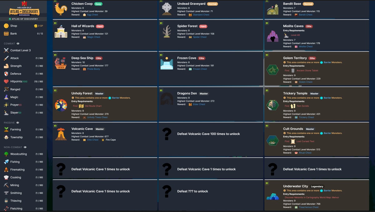 Melvor Idle: Atlas of Discovery thumbnail 6