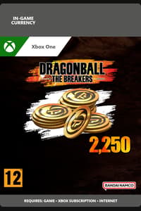 DRAGON BALL: THE BREAKERS - 2250 TP Tokens
