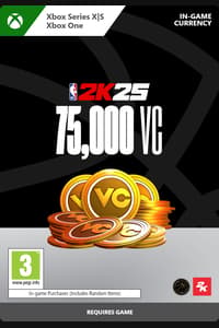 NBA 2K25 75,000 Virtual Currency Pack