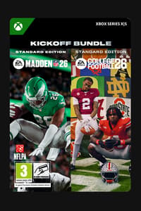 KICKOFF BUNDLE: EA SPORTS™ MADDEN NFL 26 AND EA SPORTS™ COLLEGE FOOTBALL 26