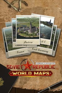 Workers & Resources: Soviet Republic - World Maps