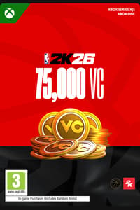 NBA 2K26 75,000 Virtual Currency Pack