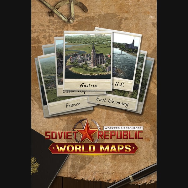 Workers & Resources: Soviet Republic - World Maps