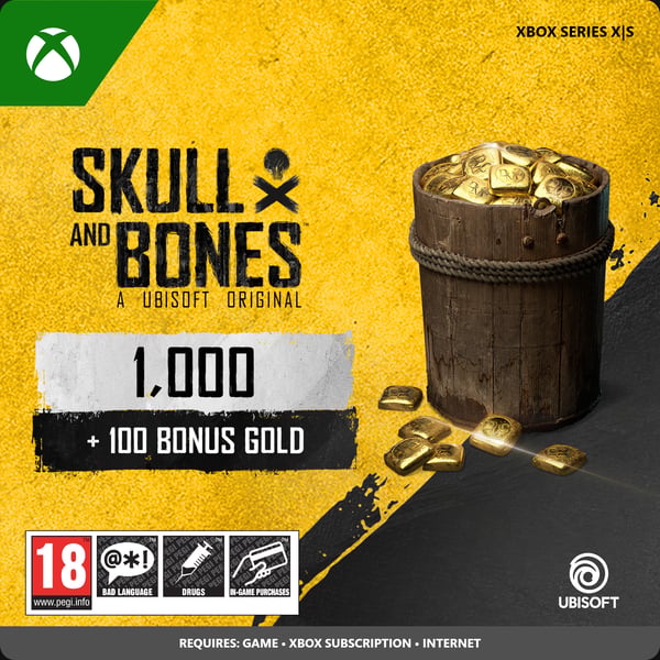 Skull and Bones™ 1100 Gold