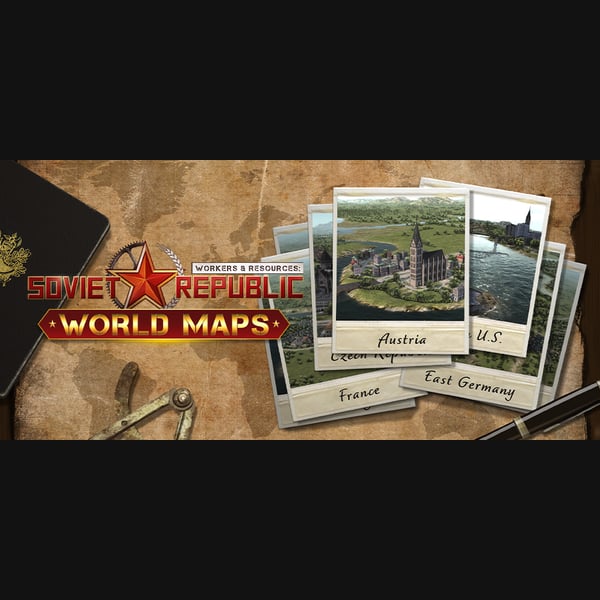Workers & Resources: Soviet Republic - World Maps thumbnail 2