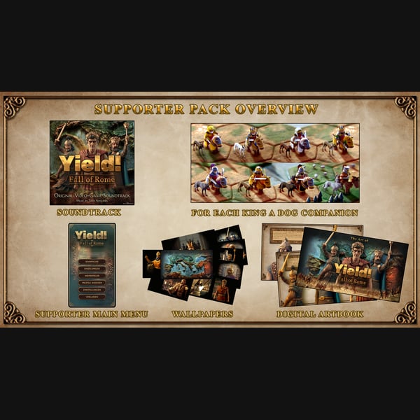 Yield! Fall of Rome - Supporter Pack thumbnail 3
